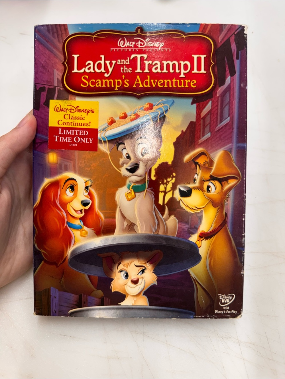 Lady and the Tramp II: Scamp's Adventure (DVD, 2006) DVD Tested Working